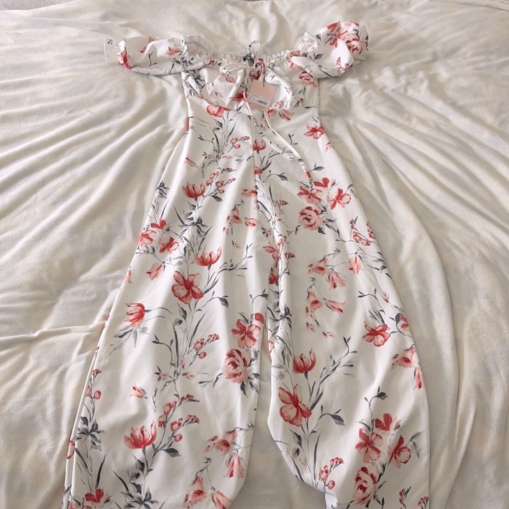 Floral jumpsuit
